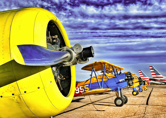 Stearmans & ERJ 175's